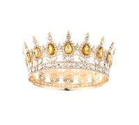 XFSRG Women's Tiara Sparkling Rhinestone Crown Crystals Fashion Elegant Bridal Jewellery Stage Party Bridal Accessories, taglia unica, Alloy, Rhinestone