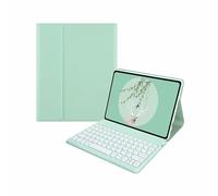 XFTeoux Keyboard Case for Fire HD 10 2023 (13Th Generation, 2023 Release) 10.1", Auto Wake/Sleep Smart Cover with Magnetically Detachable Wireless Bluetooth Keyboard,Green
