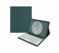 XFTeoux Keyboard Case for Fire HD 10 2023 (13Th Generation, 2023 Release) 10.1", Auto Wake/Sleep Smart Cover with Magnetically Detachable Wireless Bluetooth Keyboard,Dark Green