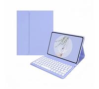 XFTeoux Keyboard Case for Fire HD 10 2023 (13Th Generation, 2023 Release) 10.1", Auto Wake/Sleep Smart Cover with Magnetically Detachable Wireless Bluetooth Keyboard,Purple