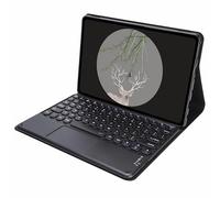 XFTeoux Touchpad Keyboard Case for Amazon Kindle Fire HD 10 And Fire HD 10 Plus Tablet (13Th/11Th Generation, 2023/2021 Release), Detachable Bluetooth Keyboard Case with Trackpad,Black