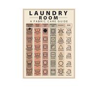 XFUYI Laundry Symbols Guide Magnet - Laundry Magnets for Washing Machine Magnetic Laundry Instructions