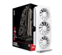 XFX Mercury AMD Radeon RX 9060XT OC White Gaming Edition with 16GB GDDR6 HDMI 2xDP, AMD RDNA 4 RX-96TMERCW9