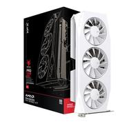 XFX Mercury AMD Radeon RX 9060XT OC 16GB White Gaming Graphics Card - RX-96TMERCW9