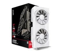XFX AMD Radeon RX 9060 XT SWIFT OC White Graphics Card for Gaming - 8GB