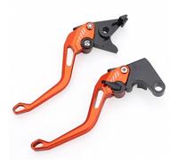 XFYESL Brake Handle Motorbike Brakes Lever Fit for Ducati Supersport/S 2017-2018 CNC Adjustable Brake Clutch Levers Brake Handle Lever(Orange Lever Set)
