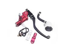 XFYESL Brake Pump Hydraulic Brake Pump Clutch Motorcycle Master Cylinder Cable Line 7/8" 22 Fit for Yamaha Forward Brake Pump(Right Red 17.5RCS)