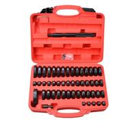 XFYESL Bushing Tools for Lower Control Arm 51pc Bushing Driver Set Transmission Wheel Bush Bearing Race Seal Kit Bush Removal Install Tool