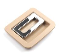 XFYESL Car Door Handle Car Tail Cover Mat Floor Carpet Handle Latch Button Fit for Porsche Fit for Cayenne 7P5 2011-2016 95855111500,95855111500 Car Door Latch Handle(B Beige Metal)