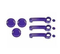 XFYESL Car Door Handle Car Tail Door Handle Bowl Decoration Cover Fit for Jeep Fit for Wrangler JK 2007-2017 Car Door Latch Handle(Purple for 2 Door)