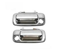 XFYESL Car Door Handle Fit for Land Fit for Cruiser 80 LC80 FJ80 4500 1991-1997 Car Outer Front Rear Handle 69240-60010 69230-60010 Car Door Latch Handle(1 Pair Front)