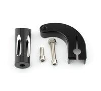 XFYESL Folding Shift Lever Pedal Heel Toe Shifter Levers Fit for Harley Softail Fat Boy Breakout Street Bob Low Rider ST/S Motorcycle Aluminum Heel Toe Shift Lever W/Foot Pegs(J)