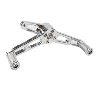 XFYESL Folding Shift Lever Pedal Heel Toe Shifter Levers Motorcycle Heel Toe Gear Shift Levers Forward Control Shifter Footpegs Rod Linkage Fit for Harley Sportster XL 883 1200(G Chrome)