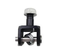 XFYESL Foot Pegs Motorcycle CNC Footpegs Foot Pegs Connection Bracket Fit For Sur-Ron Sur Ron Surron Light Bee X & S(Black)