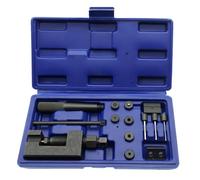 XFYESL Magneto flywheel puller Motorcycle Chain Breaker Tool 6 Pins Chain Cutter Riveter Bike Chain Pin Press Handle For 415/420/428/520/525/530/630