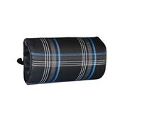 XFYESL Seat Headrest Plaid Fabric Headrest Pillow Car Seat Supports Neck Head Rest Cushion Fit For VW GOLF MK7 GTD GTE GTI Car Seat Pillow(Blue)
