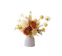 XFZJCHAP Artificial Flower Dried Bouquet Fake Flowers Artificial Flowers Light Luxury Living Room Coffee Table Dining Table Decoration Floral Ornaments Realistic Artificial Flowers