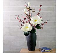 XFZJCHAP Artificial Flower Elegant Artificial Flowers Chinese Fake Flowers Flower Arrangement Potted Plant Decoration Fake Floral Best Gift Beautiful Shape