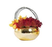XFZJCHAP Artificial Flowers Fake Flower Combinations, Artificial Floral Decorations, Red Flower Bouquets, Chinese-Style Table Flowers in The Living Decorations (Size : High Style) ()
