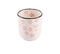 XFZJCHAP BBCBBZ Japanese-Style Kung Fu Tea Ceramic Underglaze Porcelain Tea Cup Home Owner Sub-Cup Glass Tea Cup White(Roze)
