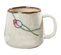 XFZJCHAP BBCBBZ Vintage Coffee Mug Japanese Retro Ceramic Cups, Kiln Change Clay Breakfast Cup Creative Gift for Friends(Argento)