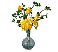 XFZJCHAP Outdoor Fake Flowers Simulation Bouquet Tulip Living Room Table Decoration Fake Flower Arrangement Silk Flower Hotel Decoration Floral Set Decoration Outdoor Artificial Flowers(Color:C)