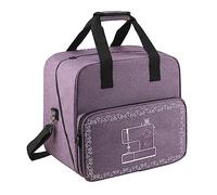 XFZJCHAP RAPERTI Large Capacity Sewing Machine Bag Portable Travel Thread Yarn Storage Tote Home Organizer Bags Sewing Machine Accessories(Argento)