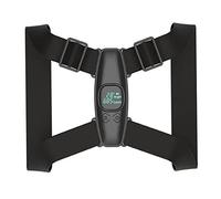 XFZJCHAP Smart Sensor Corrector for Adult and Child Sitting Hunchback Back Invisible Humpback Corrector (Color : Black Size : One Size)