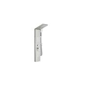 XFZJCHAP Thermostatic Shower Mixer Set Matte Black LED Shower Panel Waterfall Rain Shower Faucet Set SPA Massage Bath Shower Column Double Handle