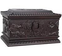 XFZJCHAP Urns for Adult Ashes, Wooden Cremation Burial Urns for Columbarium, Store in Living Room Bedroom