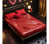 Xgame4u Adult Massage Mattress Protector, PVC Vinyl, Super King 183x203 cm | Waterproof, oil-resistant cover for adult massage, body oils and wet-use sessions, with a secure elasticated fit