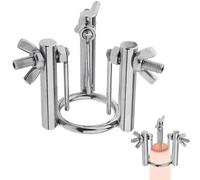 Xgame4u Urethral Dilator Adjustable 3 Rod Penis Plug, Male Stainless Steel Penis Stretcher, SM Sexual Tool Urethral Sounding Rods Masturbator, Penis Plug BDSM Prostate Massager for Men Exercise