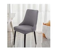XGANGM Curved Back Dining Room Chairs Covers with Arms set of 4/6/2 Dining Chair Slipcovers Large/Small Back Modern Accent Stretch Wingback Side Chair Cover Slipcover kitchen,#13large,2PCS