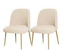 XGANGM Kitchen Velvet Dining Chair Covers Slipcovers set 4/2/6 Curved Back Accent Dining Room Chair Covers Modern Stretch Shell Armless Bar Stools Chair Protector Covers,M,2PCS