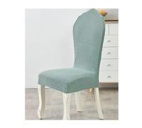 XGANGM Round Back Dining Chairs Slipcovers Set of 2/4/6 Kitchen Dining Room Chairs Covers Without Arms Dining Chair Protectors Covers Wood Legs Modern Upholstered Oval Side Chairs,#10,6PCS