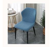 XGANGM Set of 4/2 Stretch Dining Chair Slipcovers Curved Back Dining Room Chair Covers Modern Arc Lrregular Kitchen Chair Covers Accent Wingback Side Chair Cover for Office Bar,D,4pcs