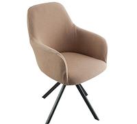 XGANGM Stretch Print Dining Room Chair Slipcover with Arms Kitchen Chair Covers of 4/6/2 Modern Curved Back Accent Armrest Chair Protector Cover for kitchen Office Living Room,I,2PCS