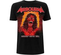XGCNUK Airbourne Breakin Outta Hell Shirt S-XXL T-Shirt Metal Tshirt Black