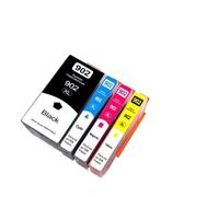 XGdEKA 1/2 SET 902XL Ink Cartridges Replacement Black And Tri-Color Compatible With Officejet Pro 6960 6968 6970 6975 Printers(1SET 902XL)