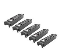 XGdEKA 1 To 5pcs C9372 LM4MB1 Maintenance Tank Box Compatible With WorkForce Enterprise AM-C400 AM-C550 Series Printers Waste Ink Container(C9372-5pcs)
