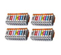 XGdEKA 10 20 30 40 50pcs PFI 300 PFI300 Color Compatible Ink Cartridge Replacement For ImagePROGRAF PRO 300 Printer Universal Inkjet Printer Supplies(PFI-300-30pcs 4set)