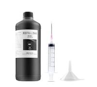 XGdEKA 1000ML Pigment Ink Refill Compatible With 950 951 932 933 952 953 954 955 711 8100 8600 8620 7610 7510 T120 T520 7740 8210 8710 Printer Models(Black)