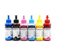 XGdEKA 100ML Sublimation Ink Compatible With L805 L210 L355 L1800 ET2720 ET2750 Printers Works For 15000 Printer Kit Use With Mug T-Shirt Heat Transfer(Sublimation Ink-6pcs)