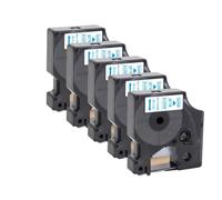 XGdEKA 10pcs 12mm D1 Tape 45013 45010 45018 45024 Compatible Label Tape For LabelManager 160 280 And Similar Label Makers COLORPOP(5PK Blue on White)