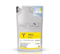 XGdEKA 1100ML T46C8 T46C2 T46C3 T46C4 Dye Sublimation Ink Pack Compatible With F6370 F9470 F9470H SC-F6370 SC-F9470 SC-F9470H Printers(46C4-Yellow)
