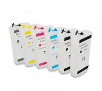 XGdEKA 130ML Refillable Ink Cartridge With Permanent Chip Compatible With Designjet T610 T620 T790 T1100 T1300 T2300 T1120