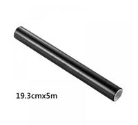 XGdEKA 19. 3cm X 5m Toner Reactive Foil For Laser Printer And Laminator Compatible Holographic Heat Transfer Paper DIY Craft Foil Tool 2022(Black)