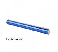XGdEKA 19. 3cm X 5m Toner Reactive Foil For Laser Printer And Laminator Compatible Holographic Heat Transfer Paper DIY Craft Foil Tool 2022(Blue)