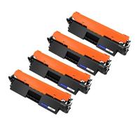 XGdEKA 1Pcs To 10Pcs CF230A 30A Black Toner Cartridge Compatible With Pro MFP M203d M203dw M227d M227fdw M227sdn Printers(4Pcs CF230A)