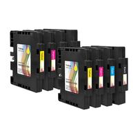 XGdEKA 2 Sets 8pcs Sublimation Ink Cartridge Compatible With SG500 SG1000 Printers Works With Virtuoso SG500 SG1000 Models Upgraded Chip Design No Series Number